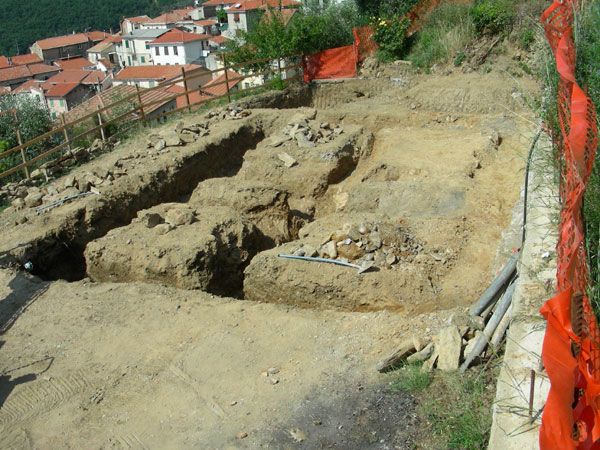 Grben fr Fundament