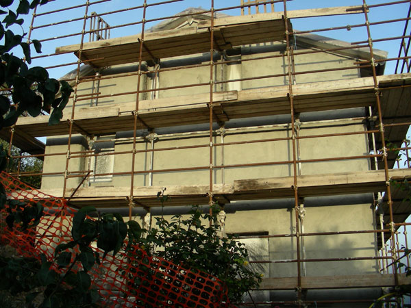 casa di paglia grassello di calce