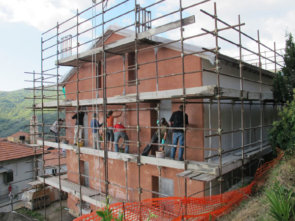 Grassello di calce e cocciopesto