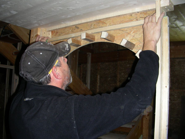 light slip straw clay wall
